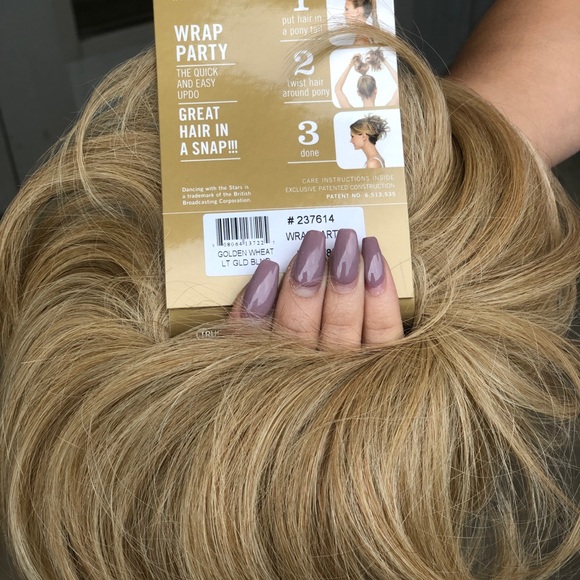Hair piece wrap it scrunchie main image 8